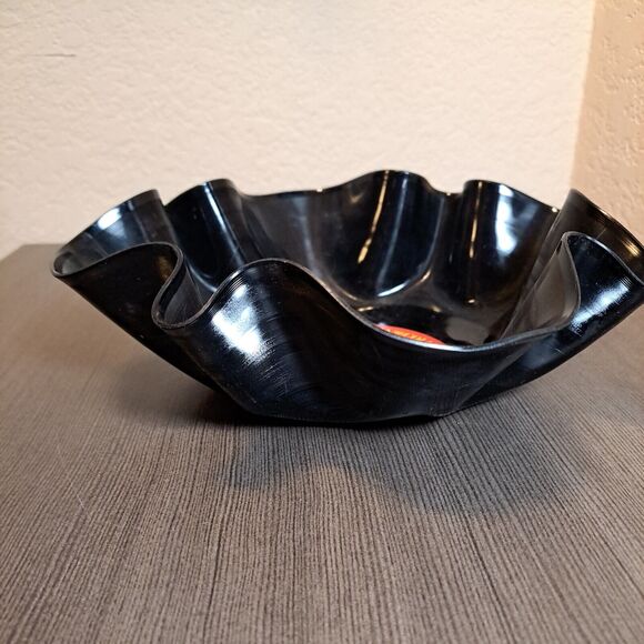 Vintage Vinyl Record Bowl Neil Diamond Serenade 1974 OOAK - Picture 3 of 6